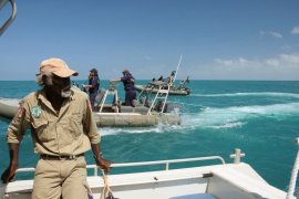 Rangers at the Cobourg Peninsula Ramsar Site