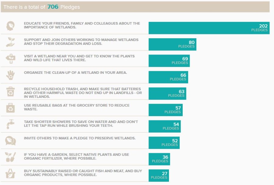 Pledge For Wetlands