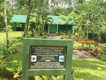 O Le Pupū Puē National Park visitor center