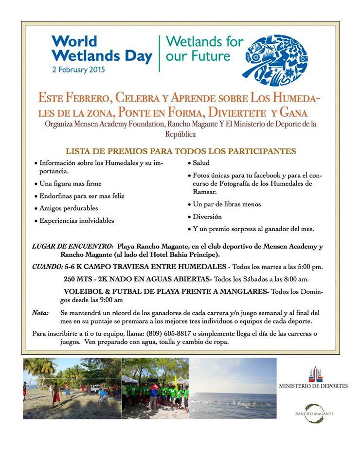 Dominican Republic World Wetlands Day Poster 
